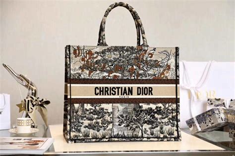 christian dior jungle bag|Dior designer tote bag.